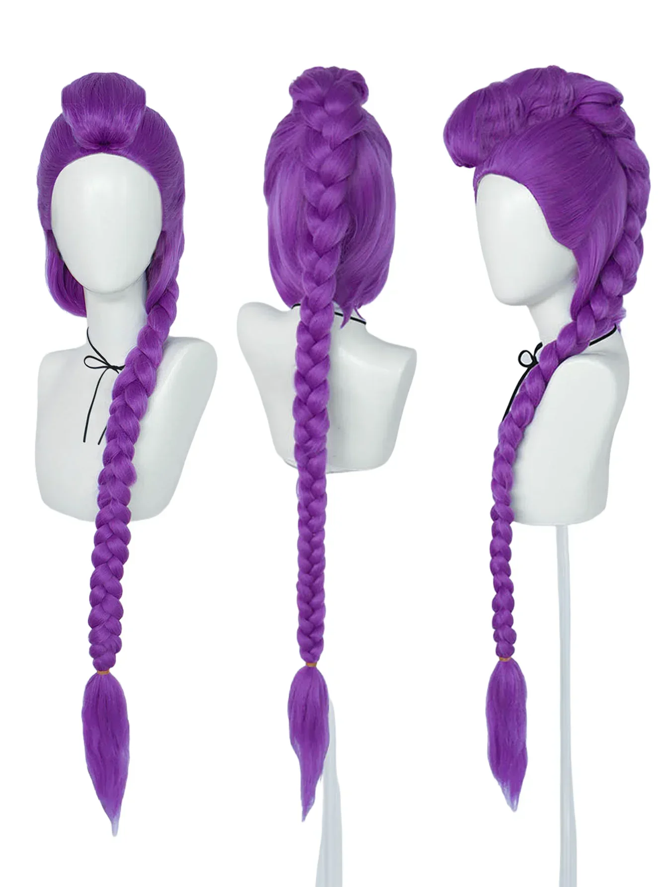 2026 Halloween Rumi Cosplay Wig from Demon Hunters - Long Straight Hair Anime Accessory for Women, Perfect for Zoey & Mira