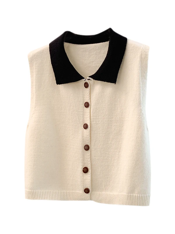 Gilet en laine tricoté pour femmes, col irt, Base Svel, vêtements intérieurs, couche d'outils, haut à col, printemps-automne