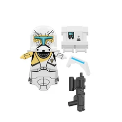 Kaminoan – blocs de construction Djarin Grogu, Figurine jeune Luke Skywalker, briques NED-B, Figurine de soldats de neige Cad Bane, jouets KM66037