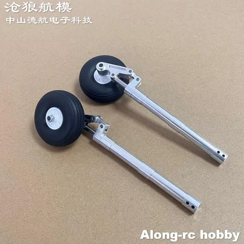 Train d'atterrissage latéral à genoux, amortissement principal D4 ou D5, 113 123 – 213mm, avec roue en PU de 56mm, pour modèle de bricolage de 3 à 6kg, pièce d'avion Jet EDF RC