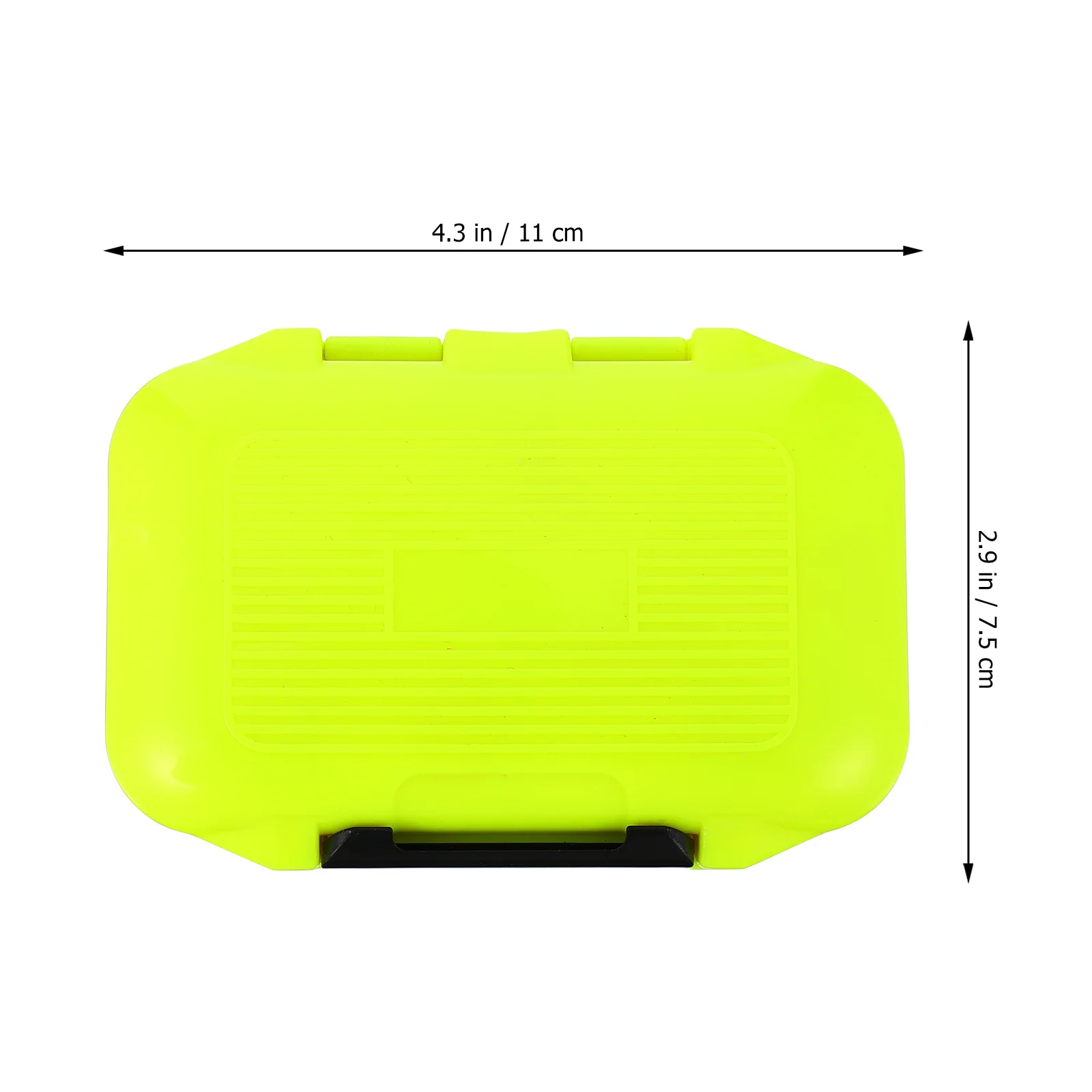 

Waterproof Accessory Box Small Capacity Clear Lid Durable Fishing Gear Organizer Impact Resistant For Tackle Lure Storage