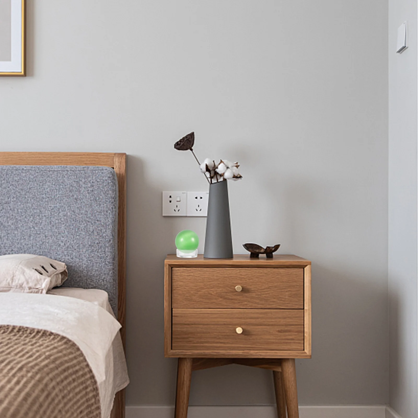 15 قطعة من حامل عرض الأكريليك الشفاف متين لكرات الجولف والبيسبول وكرات التنس والبيض وعرض المكتب المنزلي #4