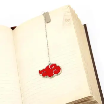 Lámpara de escritorio para estudiantes de Naruto, marcapáginas de lectura con diseño, libro de papel Uchiha Itachi, clip de paginación, marcapáginas personalizado, suministros escolares, regalo