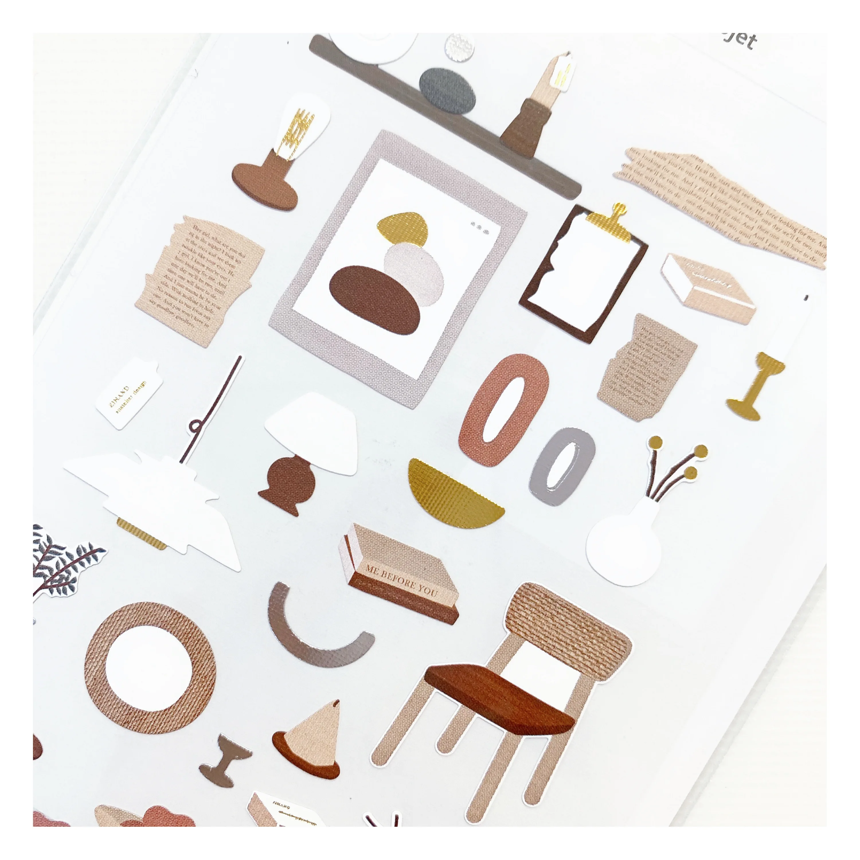 Korean Import Suatelier Home Furniture Stickers Scrapbooking Diy Journal Dairy Cute Decor Stationery Sticker 1101