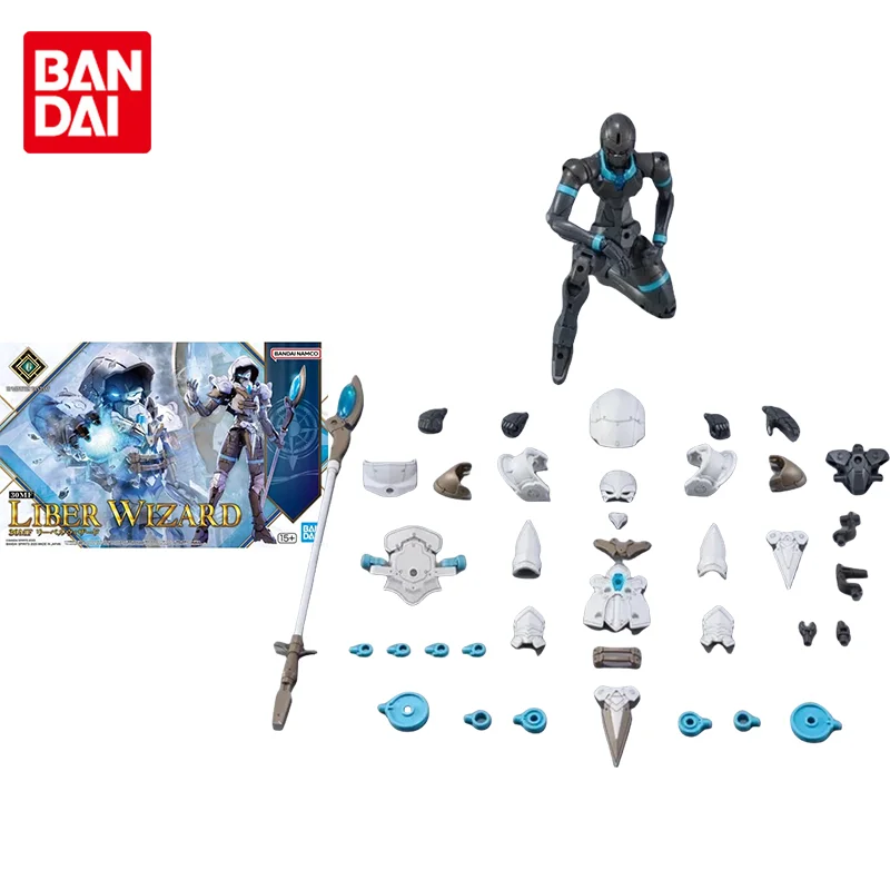 

Bandai Original 30MF 30ML Model Kit Anime Figure 1/144 LIBER WIZARD Action Figures Toys Collectible Ornaments Gifts for Children