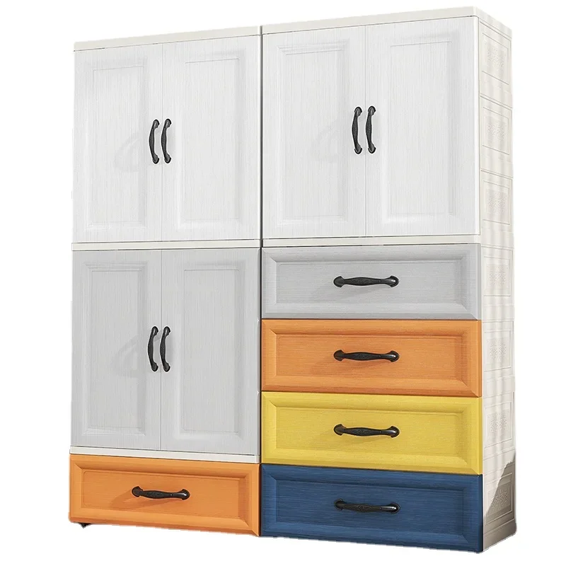 ~Детский детский шкаф для спальни и домашнего использования, пластиковый шкаф для хранения детей для мальчиков и девочек Plastica Organizadora