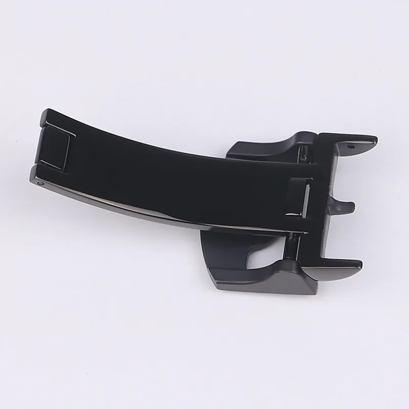 XIANERSHANG مخصص I-W-C P-ORTUGIESER الأصلي ساعة المشبك 18 مللي متر حزام مشبك 316L الفولاذ المقاوم للصدأ للطي مشبك ساعة اكسسوارات