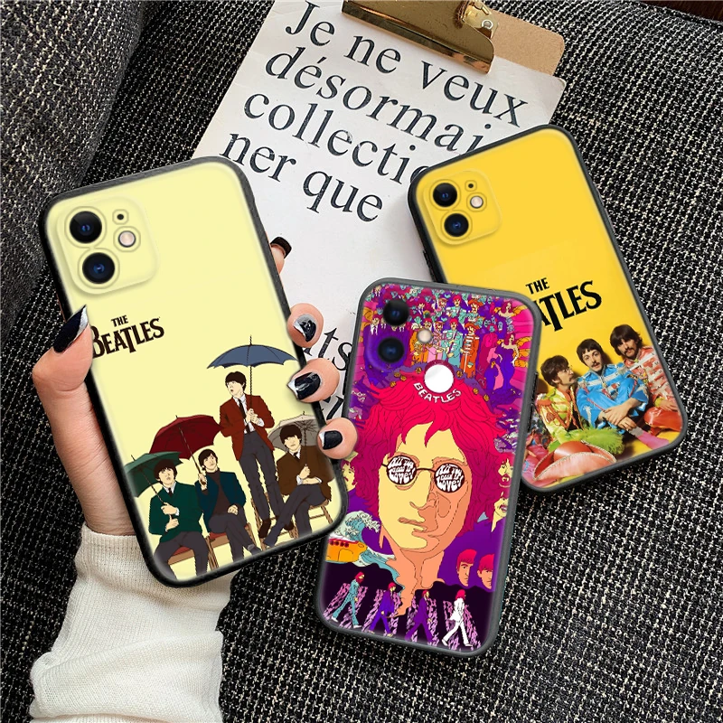 G85 The B-Beatles Soft Silicone Case for Samsung S9 Plus S10 S10E S20 Fe Lite S21 S22 S23 S30 Ultra