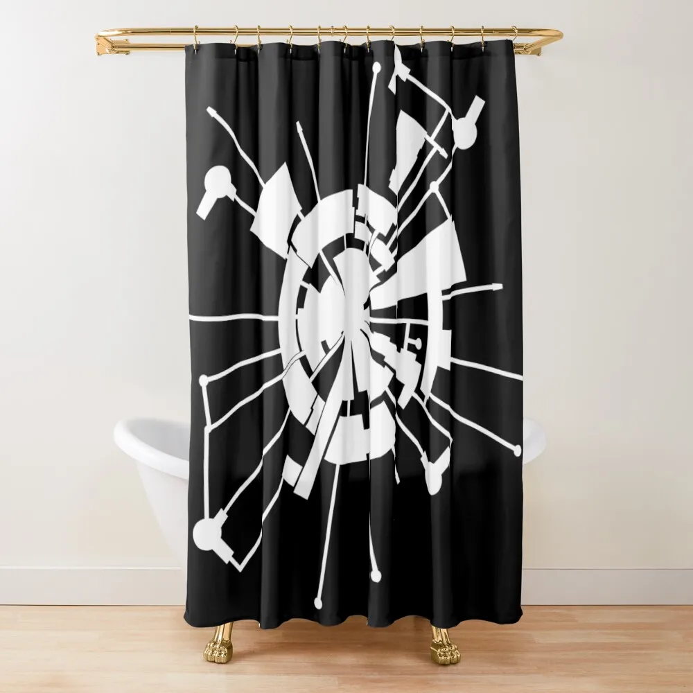 

Moonbase Alpha Shower Curtain Anime Shower Shower Set Waterproof Bath And Anti-Mold Bath Curtain