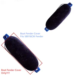 For 160mm x 580mm /6.5inches x 23 inches (G2)boat Anti-UV Sun Protection Yacht Anti-collision Ball Jacket Boat Fender Cover