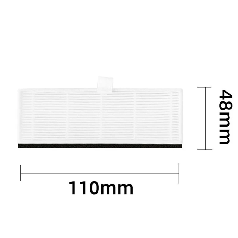 Filtros de substituição para vácuo robótico, acessórios Coredy, R3500, R3500S, R550, R650, R600, R700