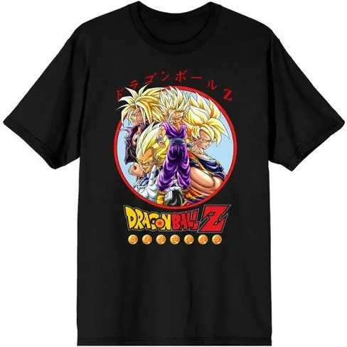 2026 Sommer Dragon Ball Retro Reine Baumwolle Fitness T-Shirt Herren Oversize Kurzarm Familien-Unisex Kinder Freizeithemd