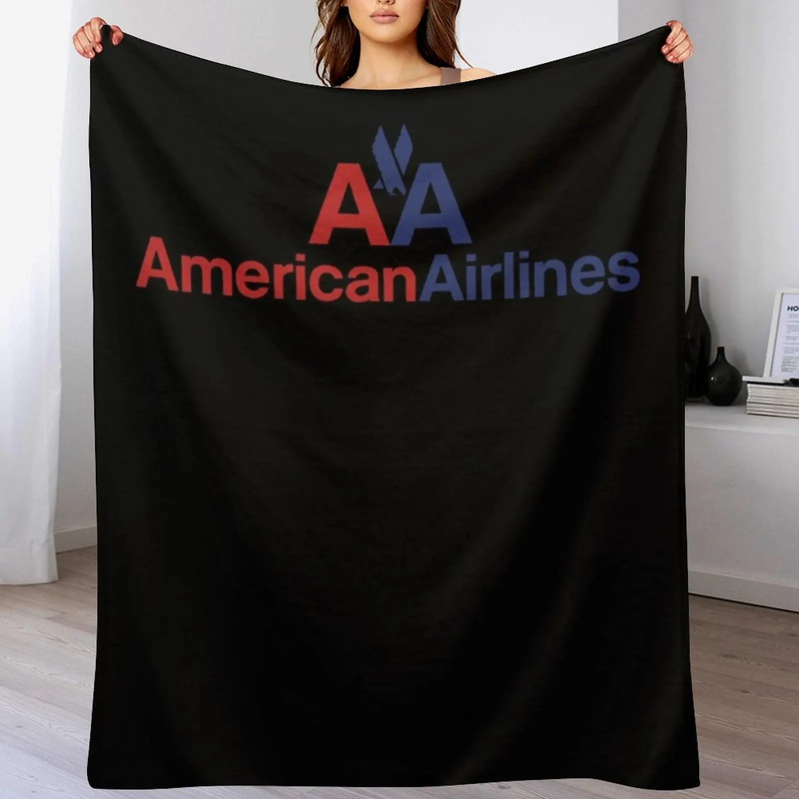 American Airlines Throw Blanket christmas gifts Summer Beddings Blankets