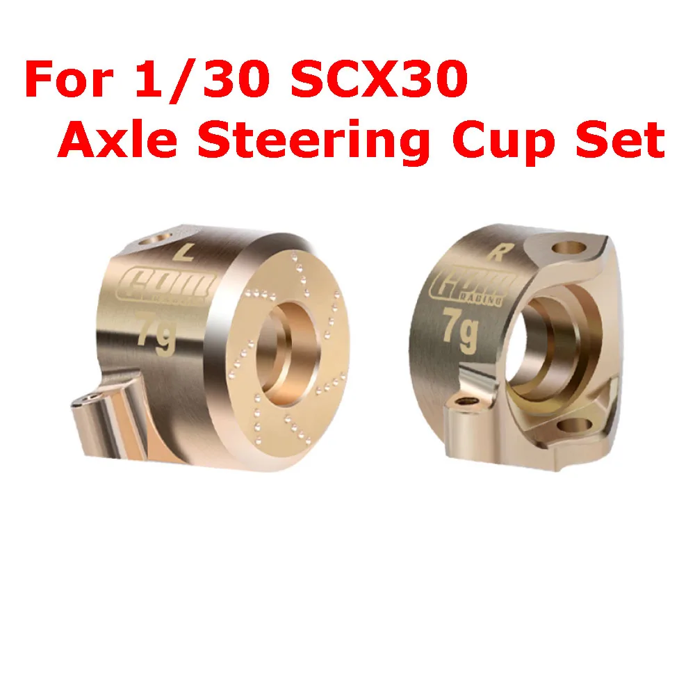 

Комплект латунных рулевых кулаков для RC-краулеров AXIAL 1/30 SCX30