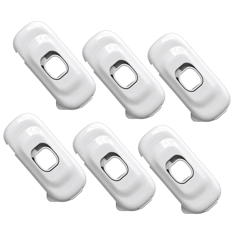 Cerraduras para refrigerador de gabinete a prueba de bebés, paquete de 6 cerraduras para refrigerador de gabinete a prueba de niños fáciles de usar