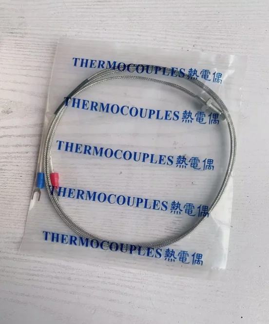 1M 2M 3M cable screw type K thermocouple WRNT-01 M6*1 ,measuring 0-600 deg C temperature sensor