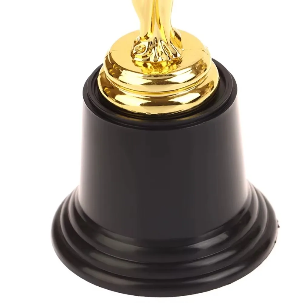Golden Award Trophy Plastic Singing Dancing Competition Reward Prize Cup Goddess Craft Souvenirs Small Gold Statue