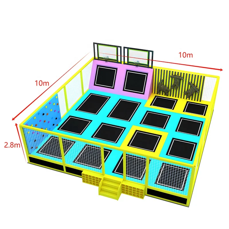 

Нестандартный размер, квадратный S, сталь, ПВХ, ПП, материал, батут для дома и улицы, цена в парке для спортзала, спортивные развлечения для