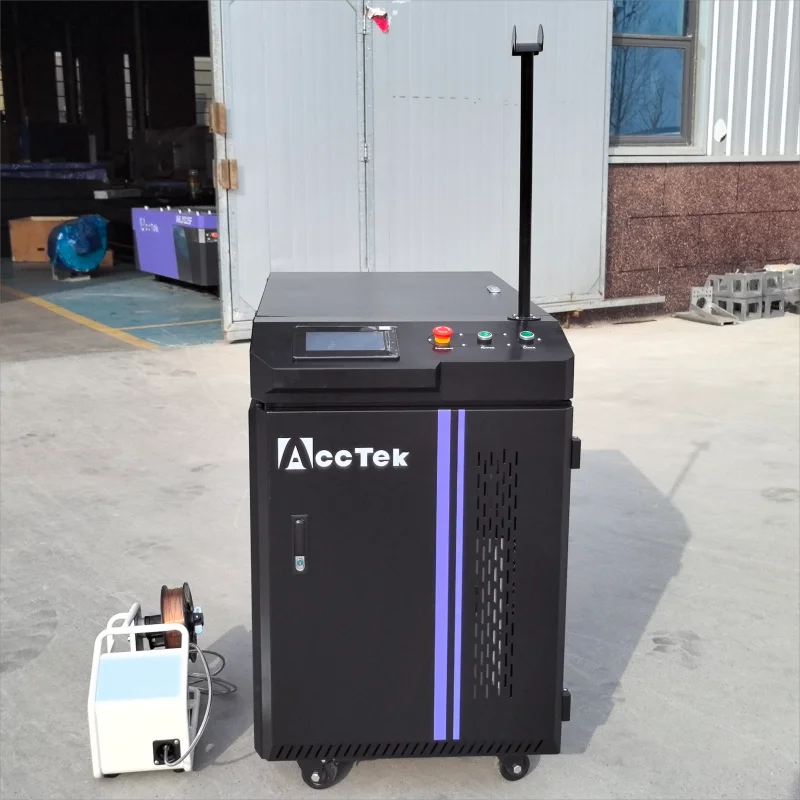 Laser Welding Machine 4 in 1 Acctek LASER Handheld Fiber Laser Welding Cutting Cleaning Machine 2000w 3000w 1500w