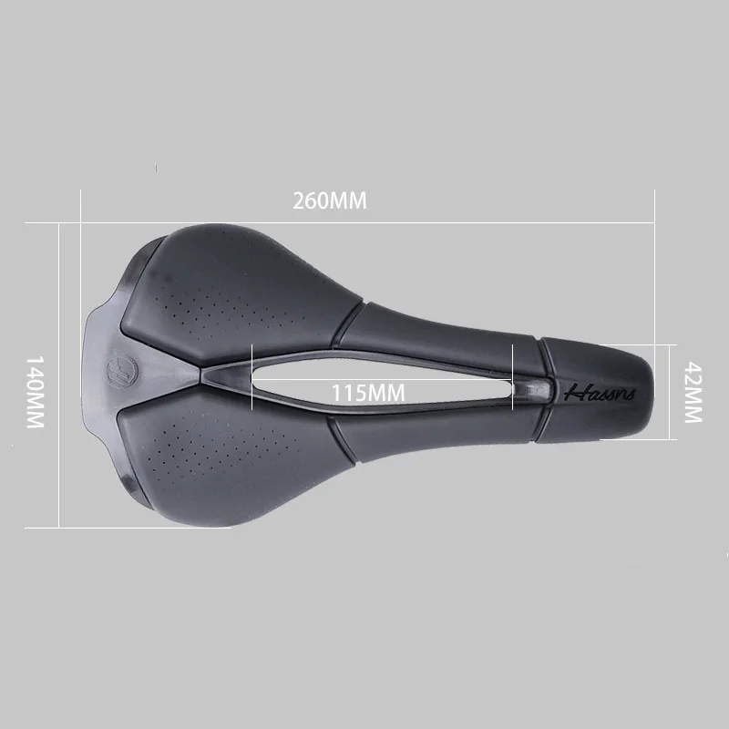 HASSNS MTB велосипедное седло Сверхлегкое седло с подушкой из углеродного волокна Лук для горного шоссейного велосипеда Седло для мужчин Комфортная велосипедная часть