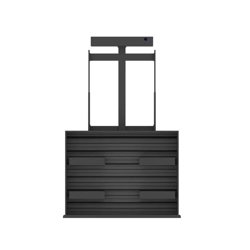 for Kitchen Hanging Cabinet Electric Lifting Basket Intelligent Voice Touch Pull-down Vertical Automatic Seasoning Storage