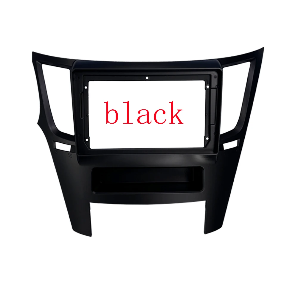 

9INCH Car accessoires 2 Din 9 Inch Android Audio Plastic Fascia Radio Panel Frame for Subaru Outback Legacy 2010-2016 Mount Kit