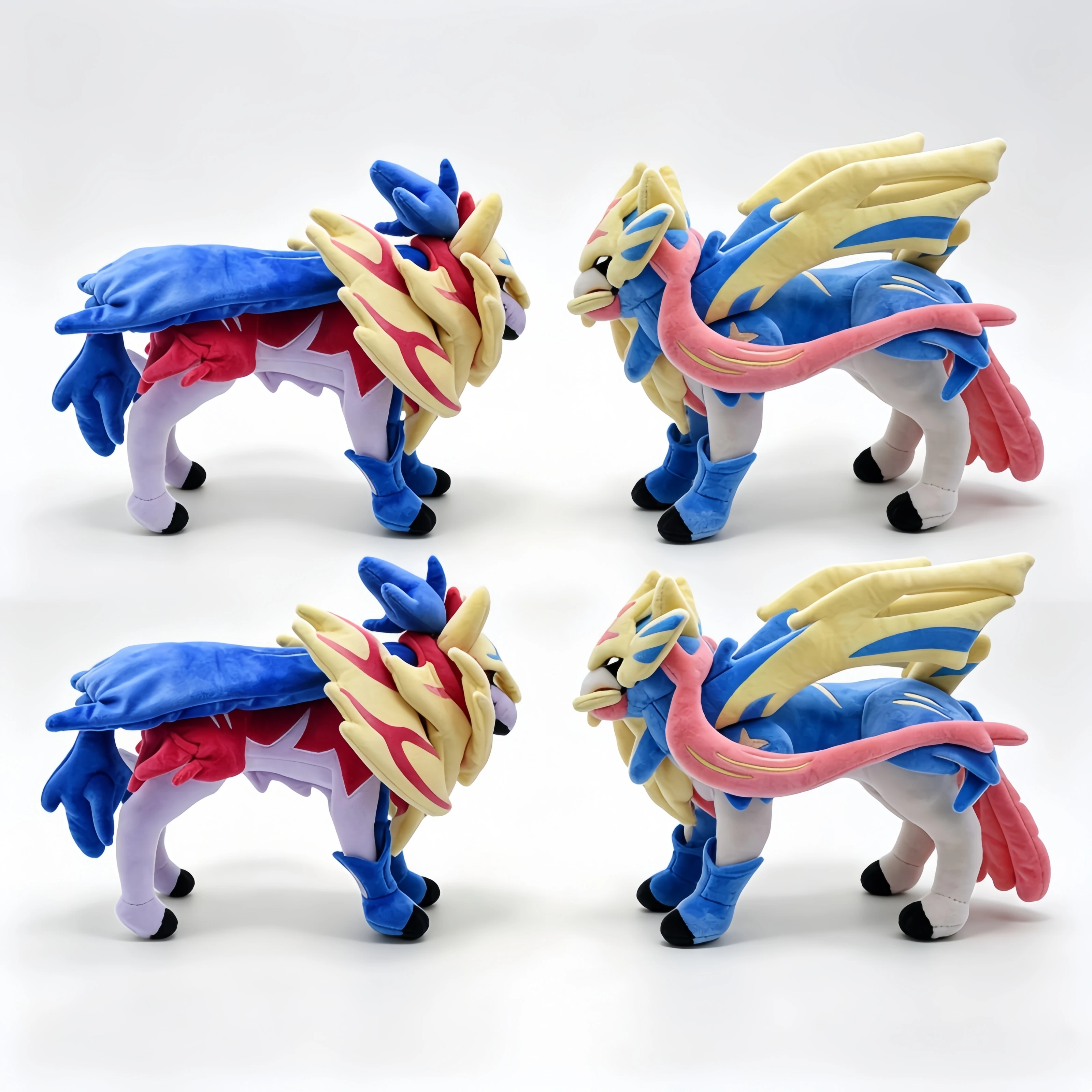 Pokemon Peluche Zacian Zamazenta Dialga Plush Toys Gengar Lucario Charizard XY Sprigatito Sobble Scorbunny Grookey Stuffed Doll