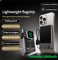10000mAh Magnetic Power Bank Super Slim 20W Wireless Fast Charging External Battery for For iWtach MagSafe PowerBank for iPhone