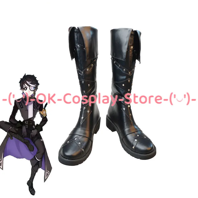 

Seer Eli Clark Cosplay Shoes Game Game Identity V 4th Anniversary Cosplay Prop Halloween Carnival Boots Custom Made