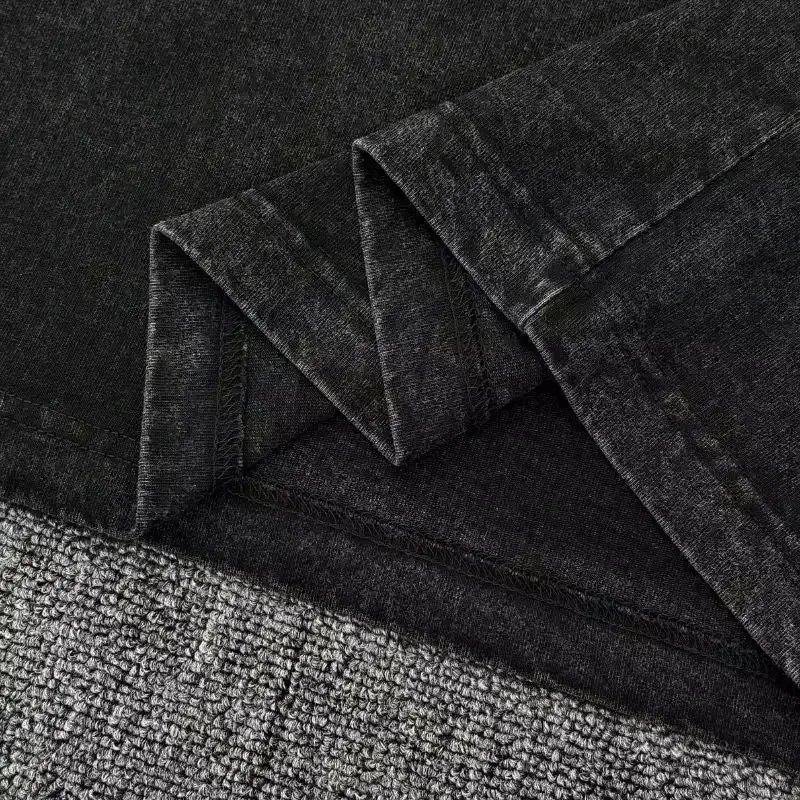Herren-T-Shirt im Vintage-Look mit roter Spinnenlilie, Sommer-Damen-T-Shirt, Oversize, Neuheit, Vintage-Punk, Hip-Hop, Gothic, Hipster, Y2K, Harajuku – Detail 6