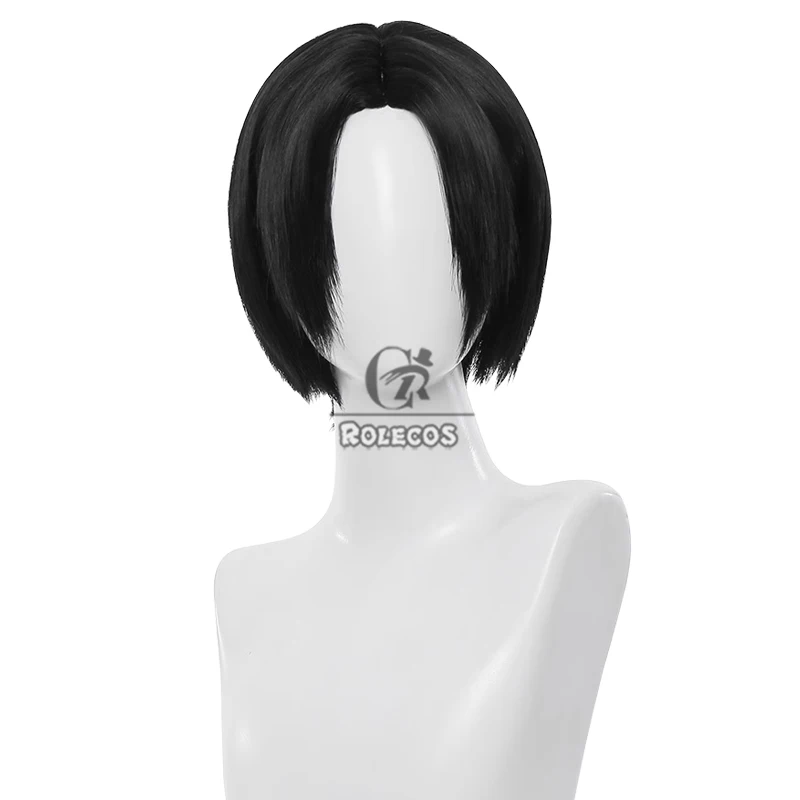 NSPSTT NANA Oosaki Nana Cosplay Wigs Oosaki Nana 30cm Women Short Straight Black Halloween Party Wig Synthetic Hair