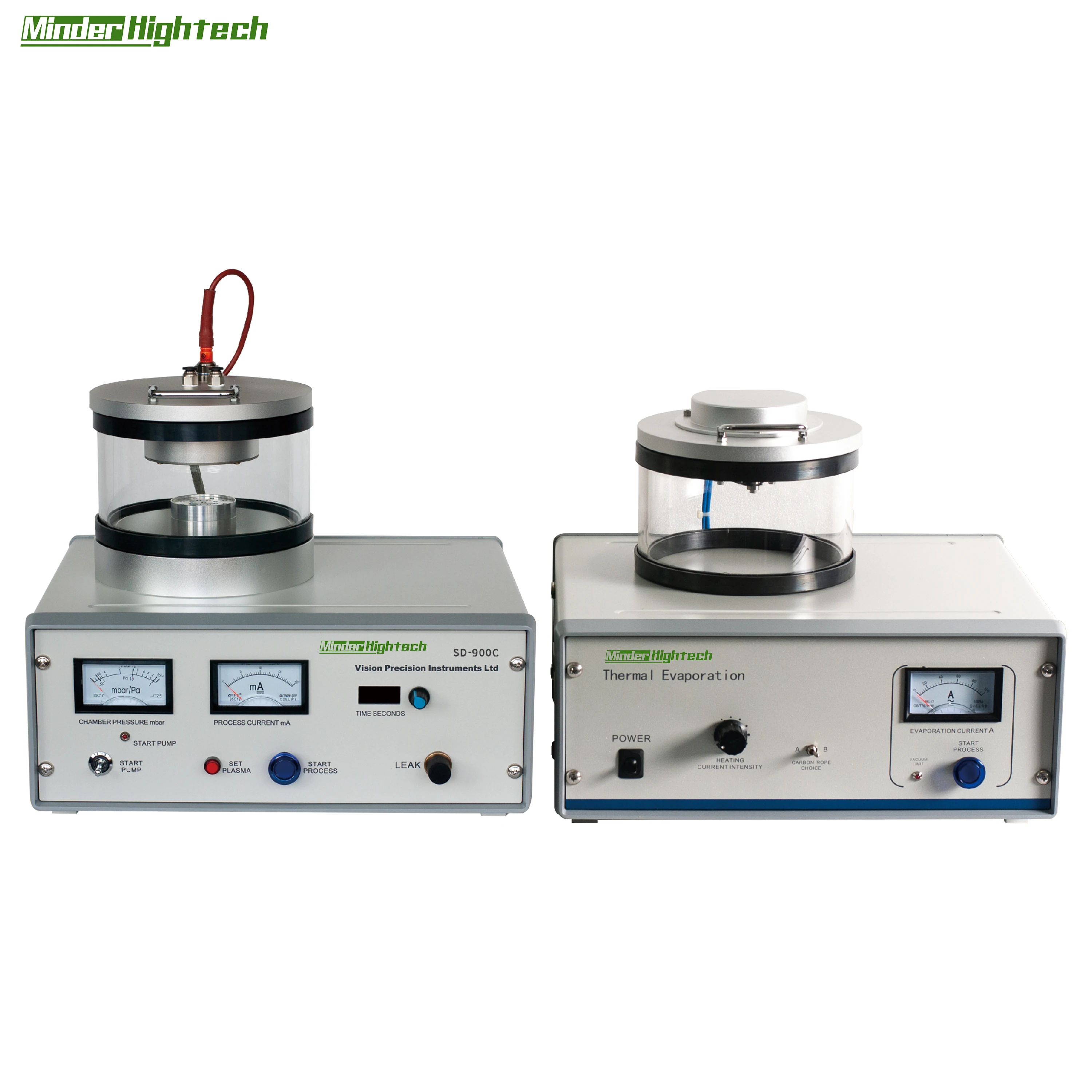 Magnetron Ion Sputtering / Thermal Evaporation Carbon Coater - SD900C Model Sputtering Coater