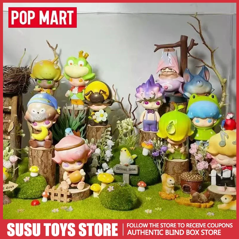 

POP MART Dimoo Forest Night Series Blind Box | Genuine Anime Action Figure Mystery Surprise Guess Bag Desktop Ornament Collectib