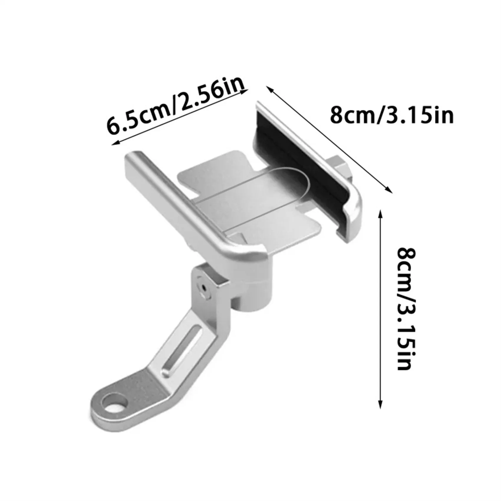 Motorcycle Bicycle Phone Holder Moto Rearview Mirror Handlebar Mount Compatible For Xiaomi iPhone Mobile navigation bracket image 6