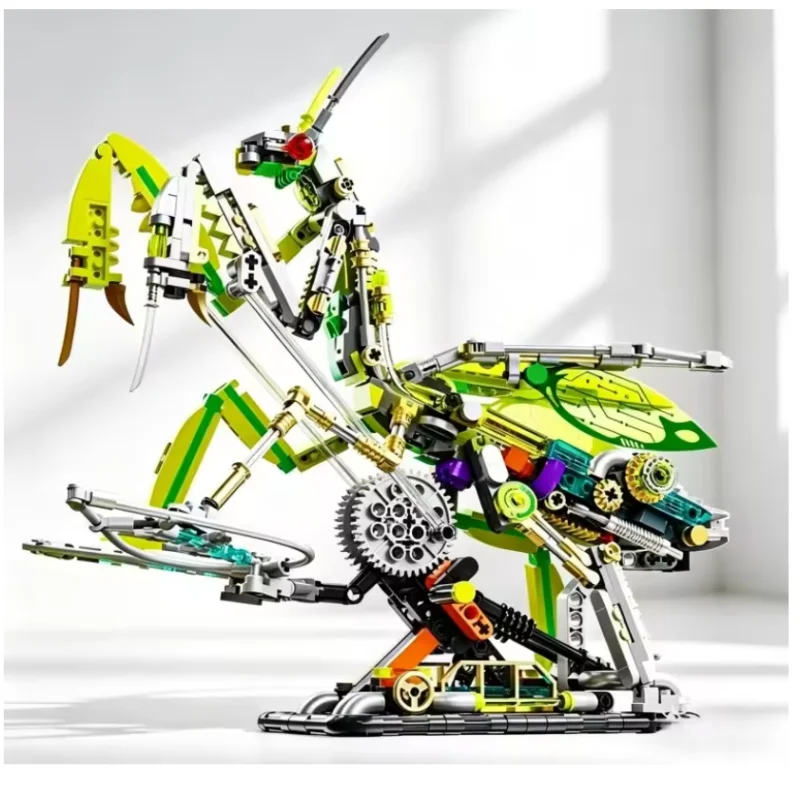 

Creative Mechanical Mantis Animal Building Block Model Children's Gift Small Gift
