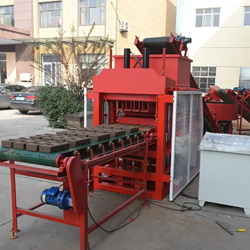 Fully Automatic Vacuum Extruder Red Earth Mud Soil Clay Soil-Brick-Making-Machine-Price