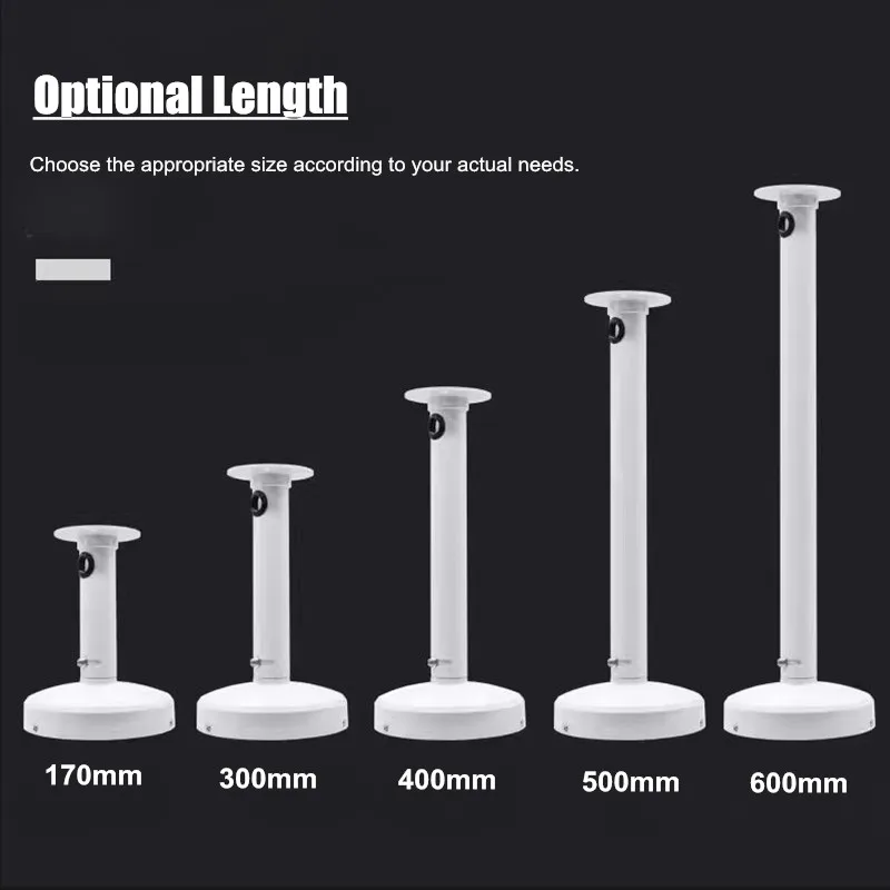 Universal Dome Camera Ceiling Mount Bracket Aluminum Alloy Monitoring Hemisphere Support Indoor Outdoor CCTV Camera Accessories