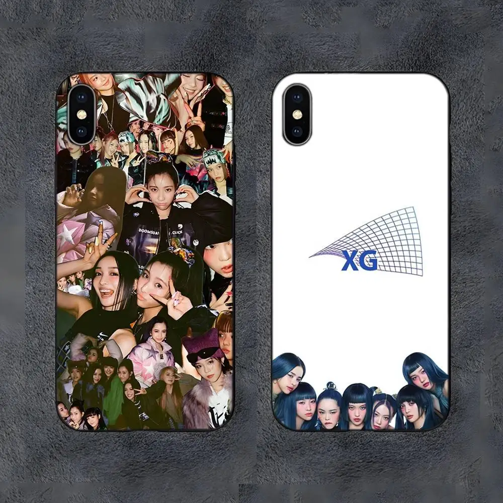 

XG Kpop Group Phone Case For Samsung S25,S24,S22,S23,S30,Ultra,S20,S30,Plus,S21 Fe,10,9,5G Silicone Cover
