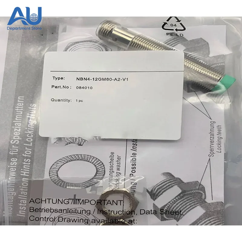 Suitable for For NBN412GM60A2V1 NBN4-12GM60-A2-V1 1PC New Proximity Switch Sensor