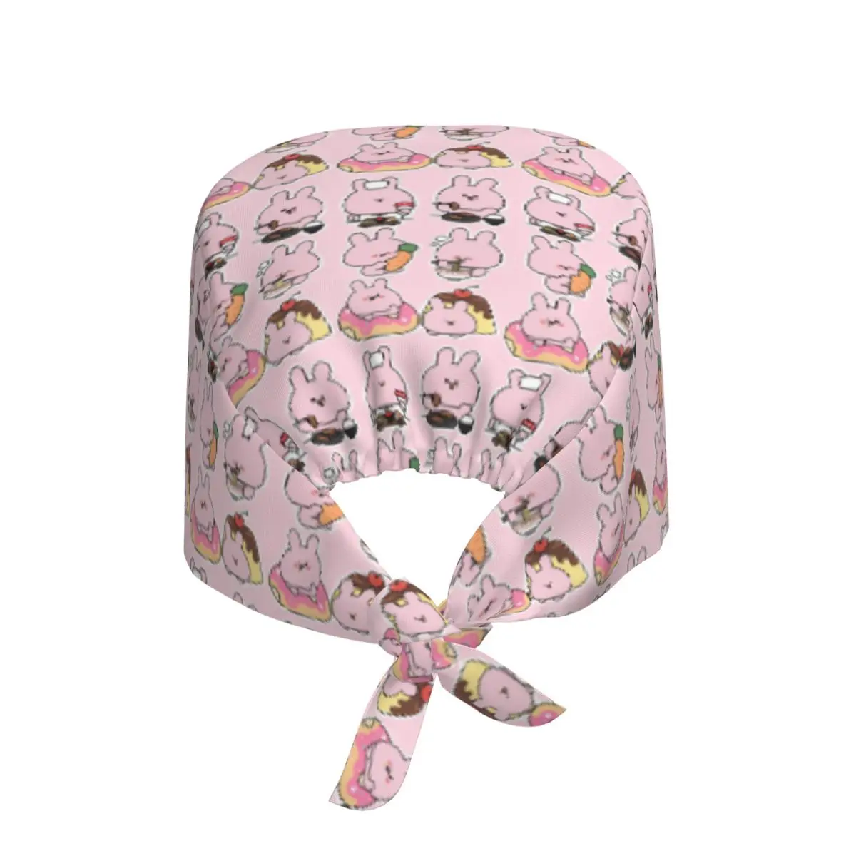 Asamimichaan Anime Cartoons Asamimi Scrubs Cap Surgical Hats Men Women Operating Room Cap Operator Hats Lab Works Hat