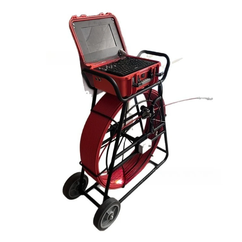 

Pipeline endoscope horizontal 360 pitch 180 easy to operate and mobile