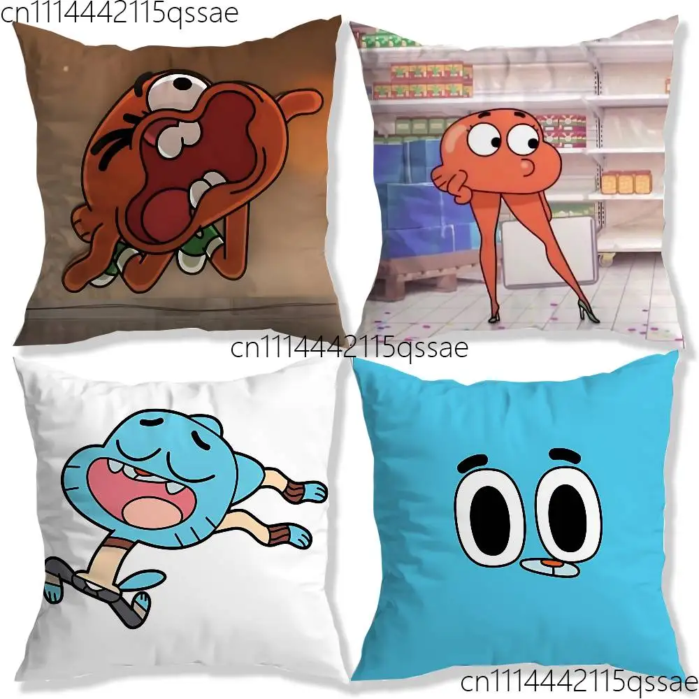 The Amazing World of G-Gumball Pillow cases Sofa cushion cover home bedroom room decoration