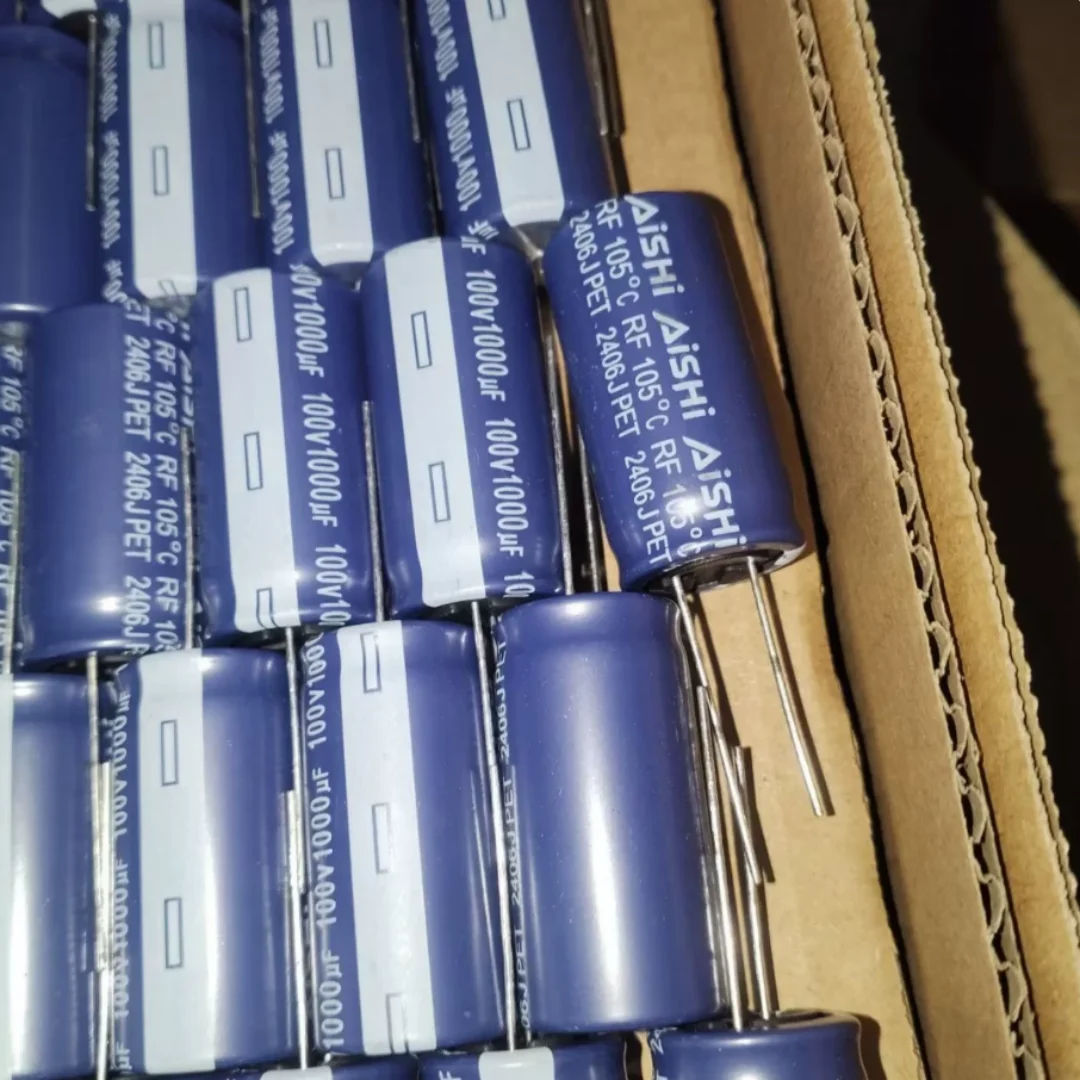 1000UF 100V Aihua electrolytic capacitor 100V1000UF 18*35 RF high frequency low resistance