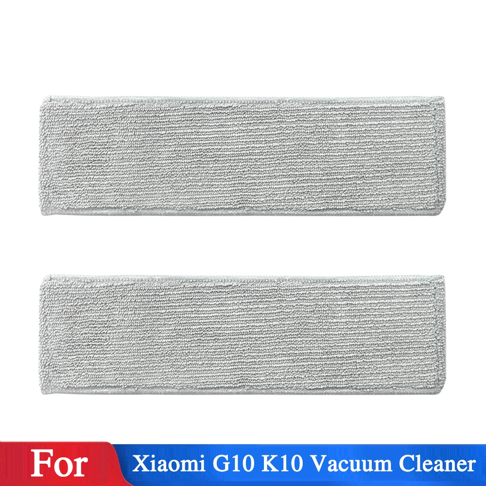 2 pz per Xiaomi Mijia G10 K10 1C G9 K10pro aspirapolvere senza fili Mop ispessimento pulire strofinaccio WXCQ04ZM-TB panno di ricambio