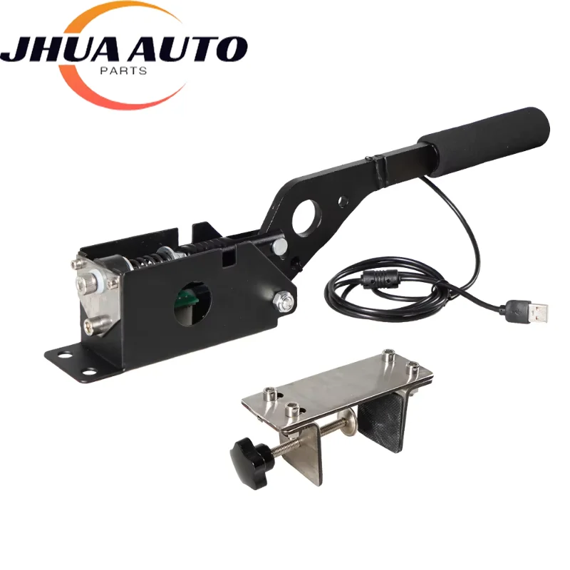 Black SIM USB Universal Serial Bus Handbrake Racing Game G25/27/29 T500 Fanate COSSW Dirt Rally