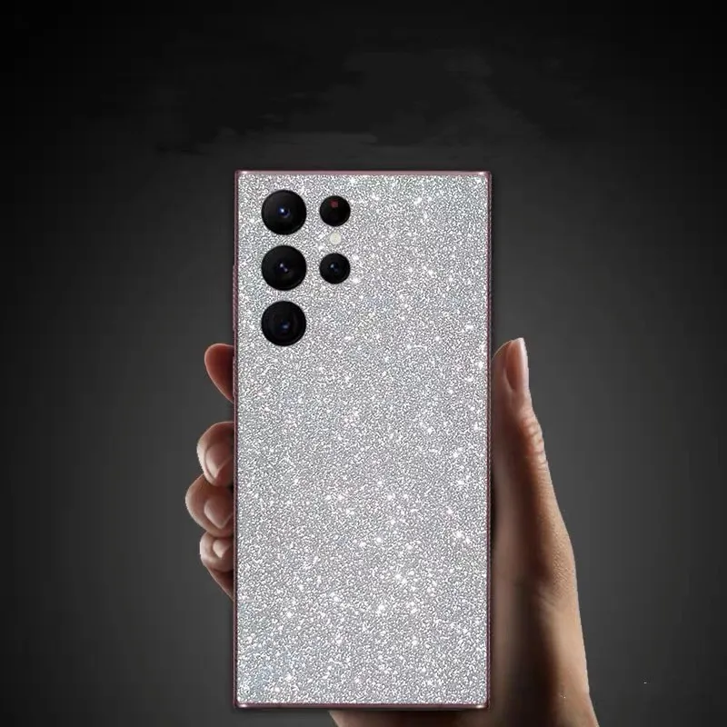 Błyszcząca folia ochronna na tył telefonu Samsung S26 S25 S24 S23 ULTRA, pełne pokrycie, naklejka na obiektyw aparatu, ochraniacz na telefon Samsung S23, folia.