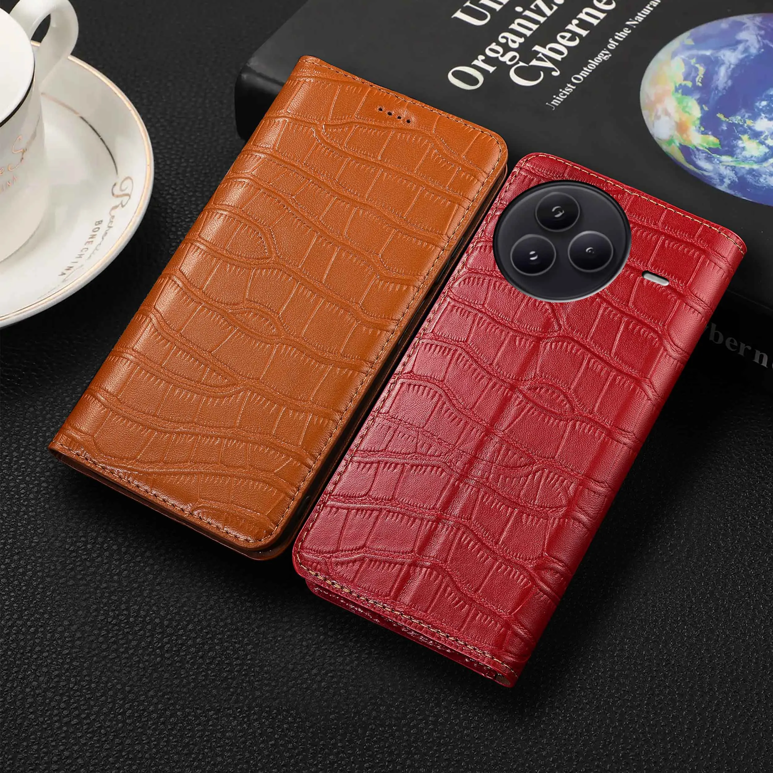 

Для Xiaomi Civi 1S 2 3 4 5 Mix 2 2S 3 4 CC9 CC9E Mi A1 A2 A3 Pro Lite чехол-раскладушка с рисунком крокодила из натуральной кожи