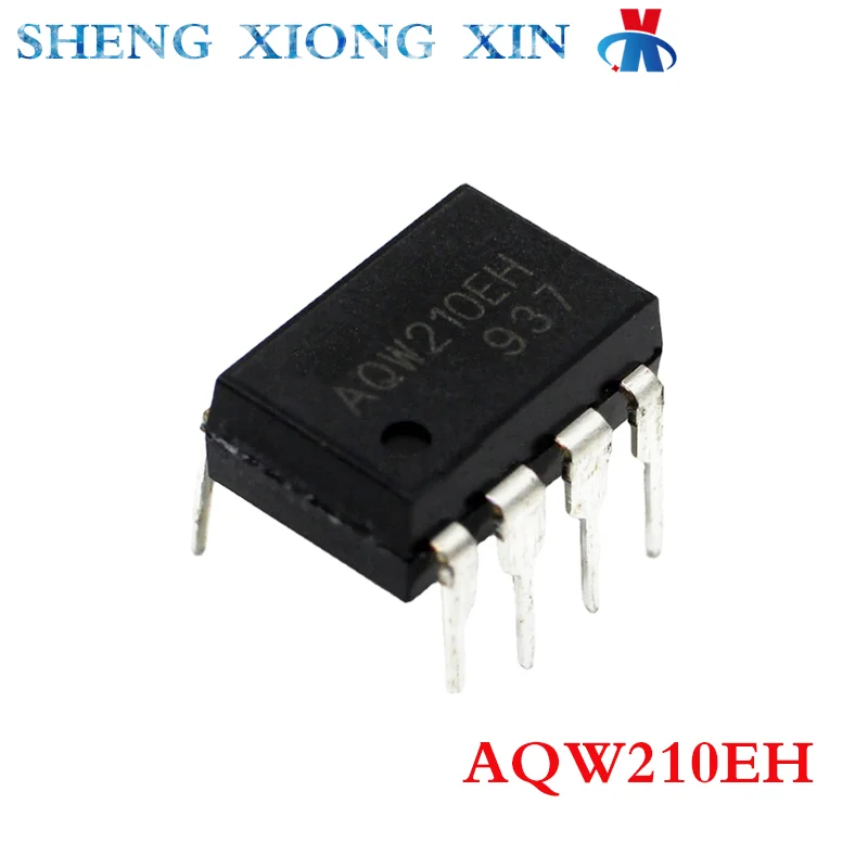 5pcs/Lot AQW210EH DIP-8 AQW210EHA SOP-8 Solid-State Relay-MOS Output AQW210 Integrated Circuit