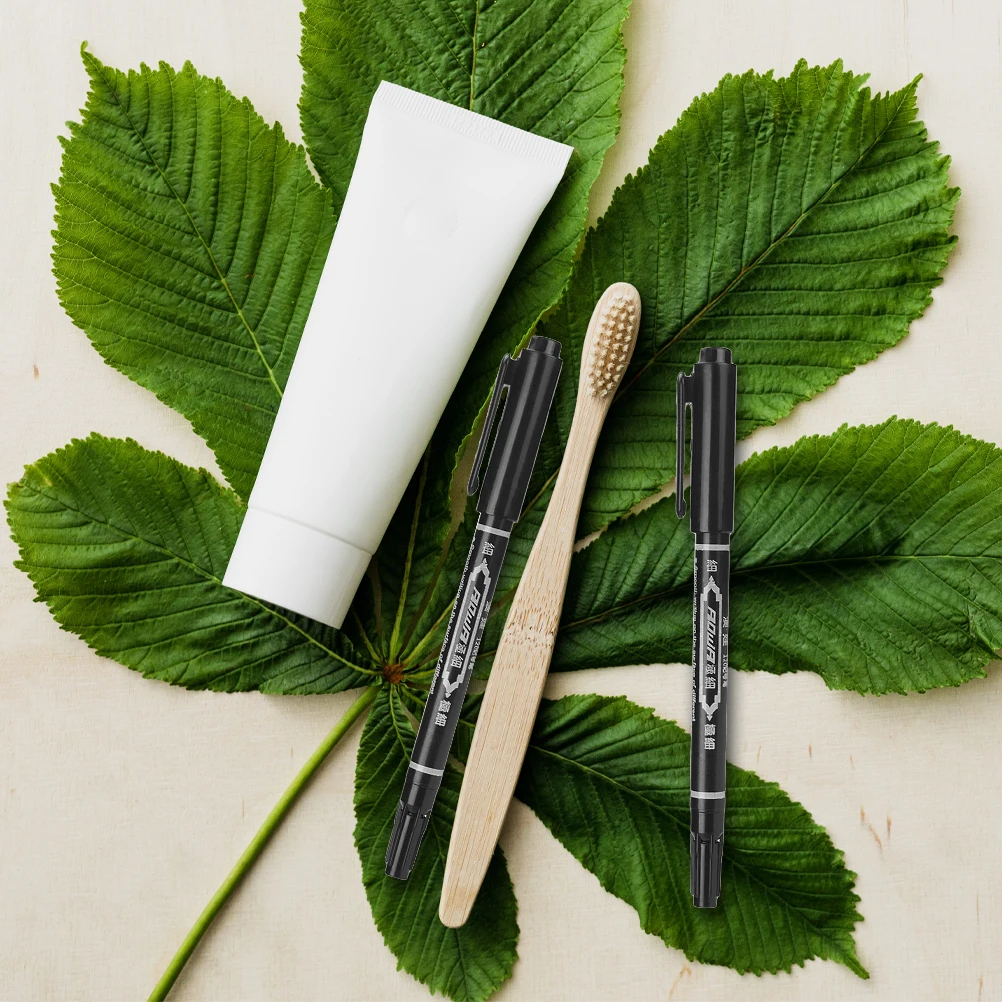 

6Pcs Eyebrow Tattoo Pens Fine Oil Markers Professional Skin Mapping Tools Portable Brow Tattoo Marker Makeup Liner Pen