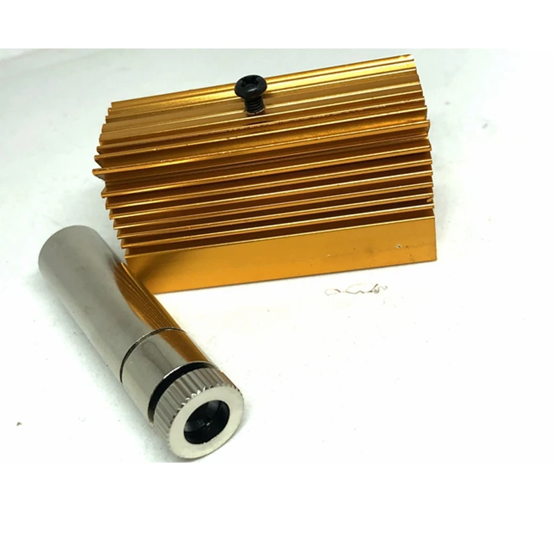 12Mm Blauw Groen Rood Ir Laser Module Pointer Koeling Heatsink Houder Beugel Zilver